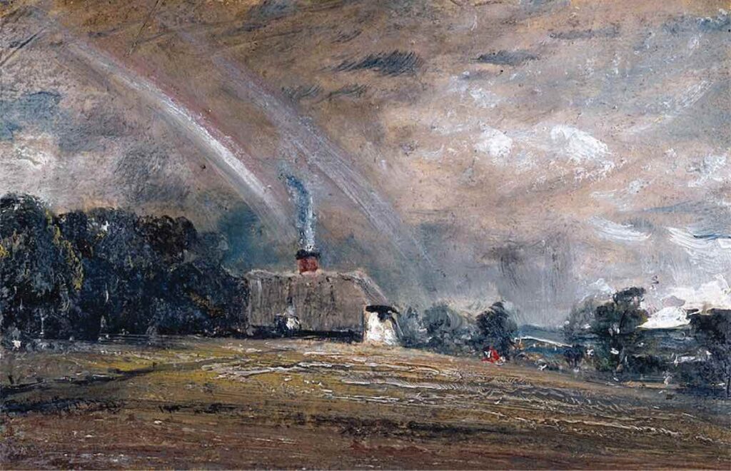 constable cottage painting