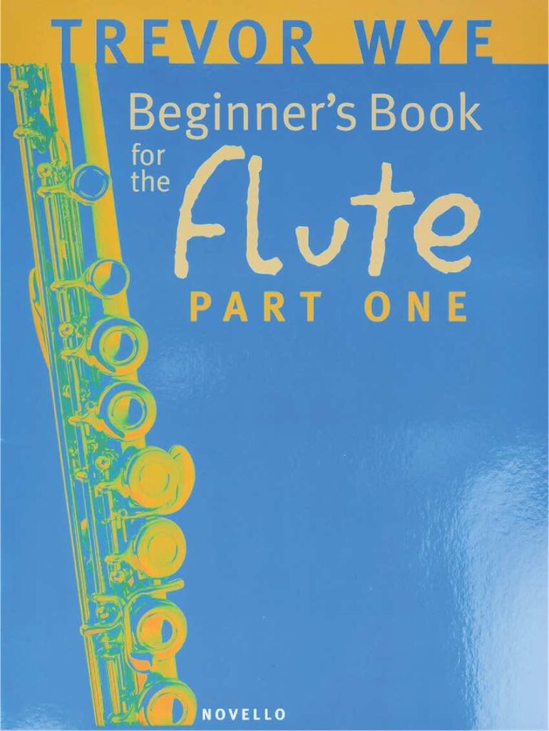 trevor wye beginner flute book, front cover